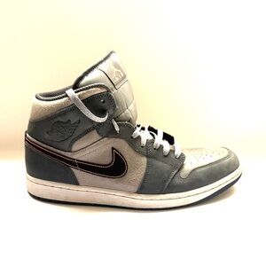 Jordan 1 Mid SE Night Stadium - FQ8338-017 - Gray - Size 12 - EUC